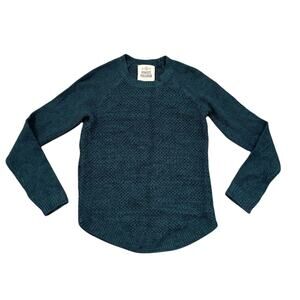 SO Perfect Pullover‎ Sweater Blue Comfort Long Sleeve Top Women's Small